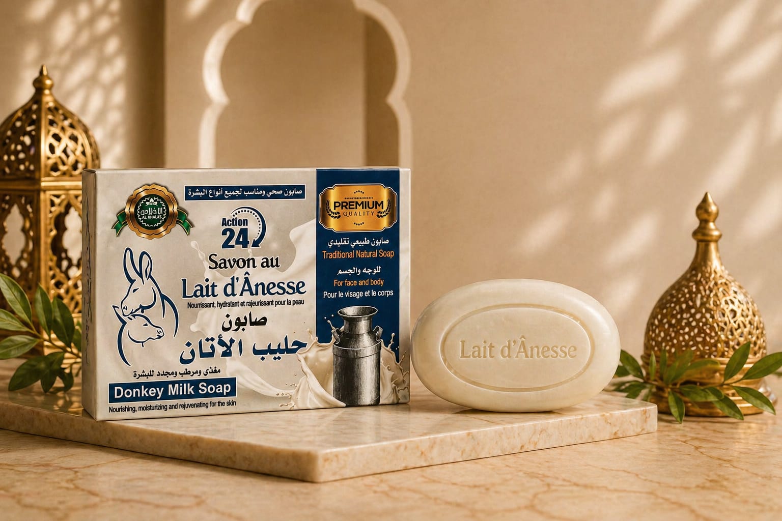 SAVON AU LAIT D’ÂNESSE PREMIUM - shafiya SAVON AU LAIT D’ÂNESSE PREMIUM - shafiya